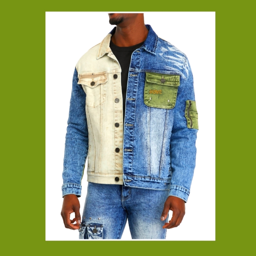 REASON DENIM JACKET - Picture 3 of 3